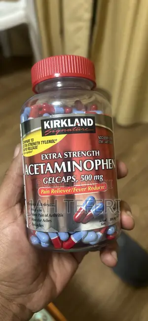 Kirkland Signature Acetaminophen 500mg Gelcaps Pain Relievers
