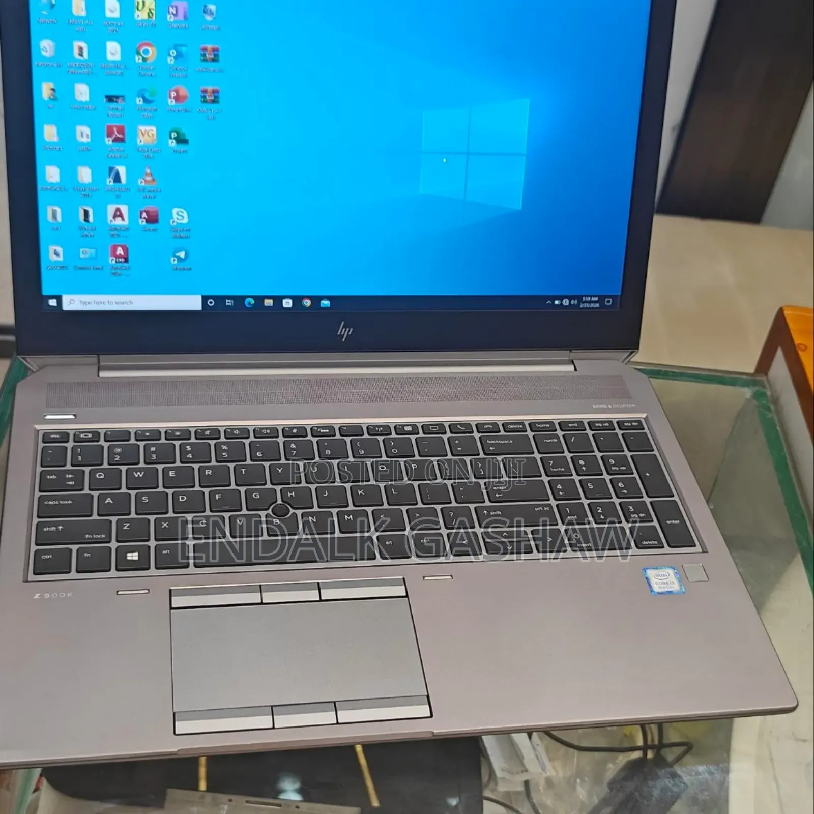 New Laptop HP ZBook Studio G5 16GB Intel Core i5 SSD 512GB