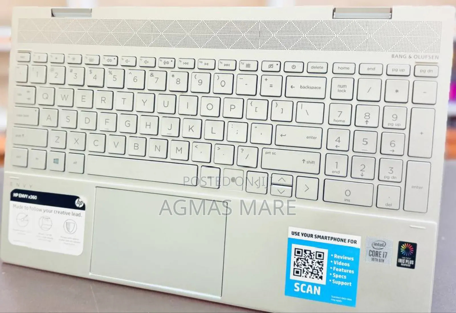 New Laptop HP Envy x360 128GB Intel Core i7 SSD 512GB