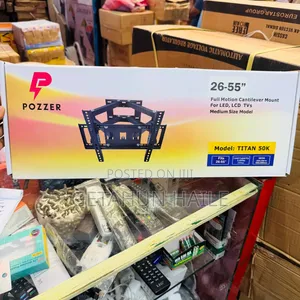 Pozzer Titan Flexible Tv Wall Mount 26-55inch (Tv መስቀያ ከ26-55 ኢንች)