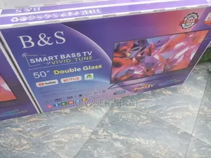 B S 50inch Tv Smart Android Double Glass