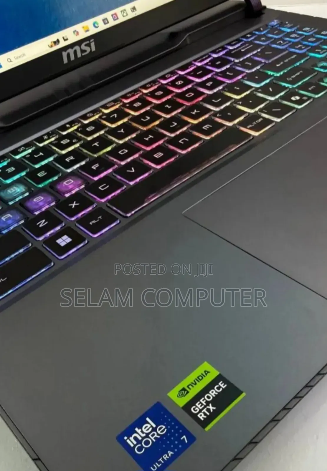 New Laptop MSI Pulse GL66 32GB Intel Core Ultra 7 SSD 512GB