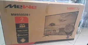 Mewe 65” Smart Android Tv – New Arrival | Double Glass | Big Screen