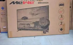 Mewe 43” Smart Android Tv 2026 – Double Glass | New Arrival