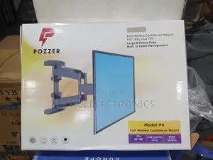 Pozzer Model-P6 Full Motion Cantilever Mount for Led and LCD Tvs.