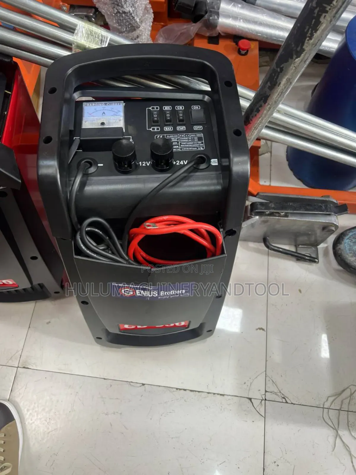 Genius Brothers Brand Car Battery Charger and Jump Starter