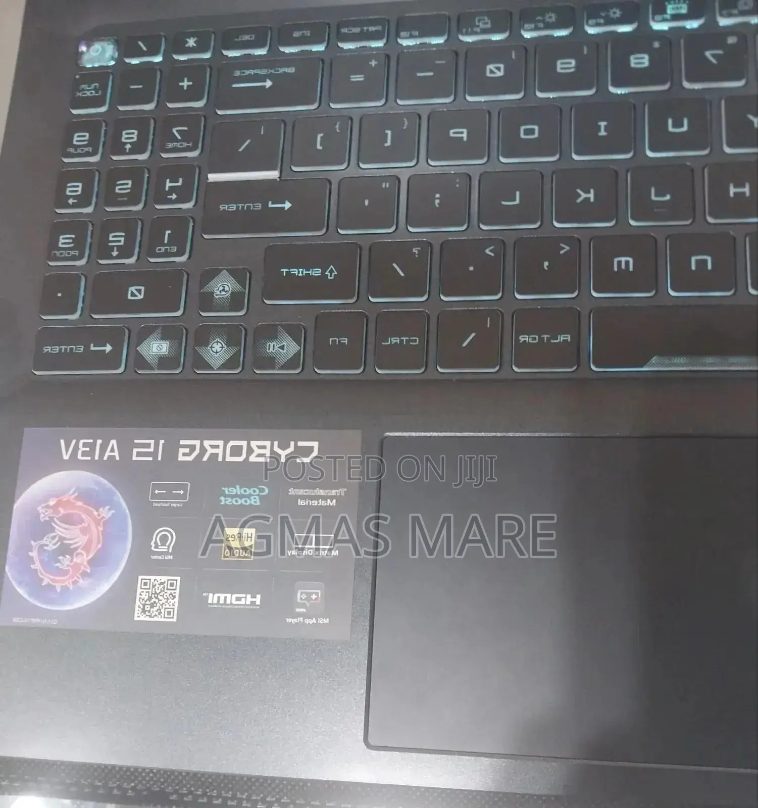 New Laptop MSI Cyborg 15 16GB Intel Core i7 SSD 1T