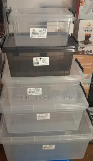 Plastic Maxi Storage Box || የፍሬጅ አስቤዛ ማስቀመጫ .