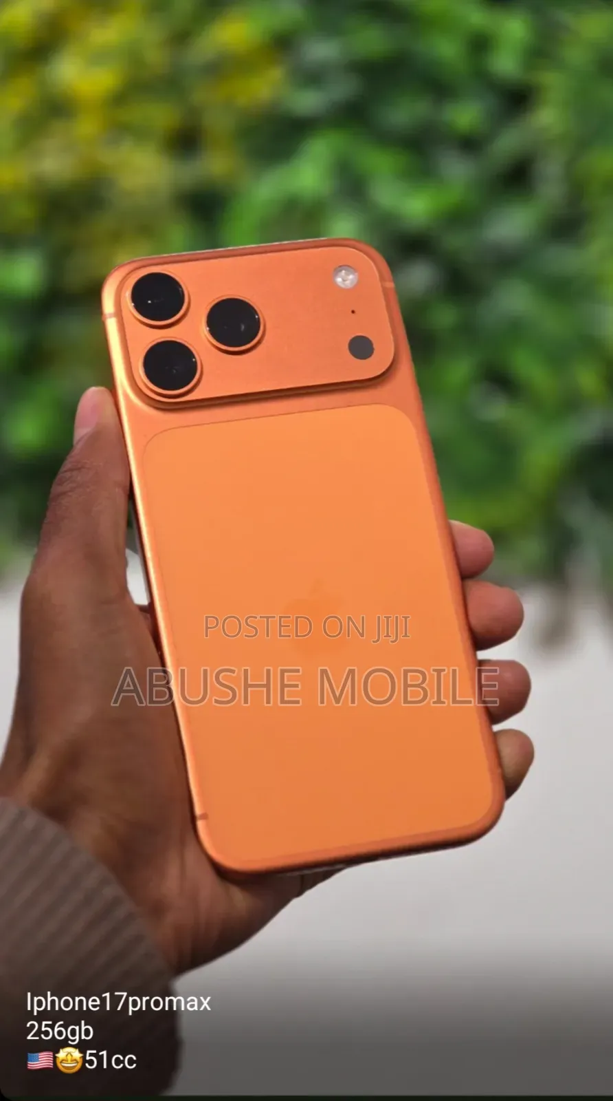 New Apple iPhone 17 Pro Max 512 GB Orange