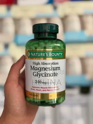 Pure, High Quality Magnesium Glycinate 240mg 180 Capsules From Usa