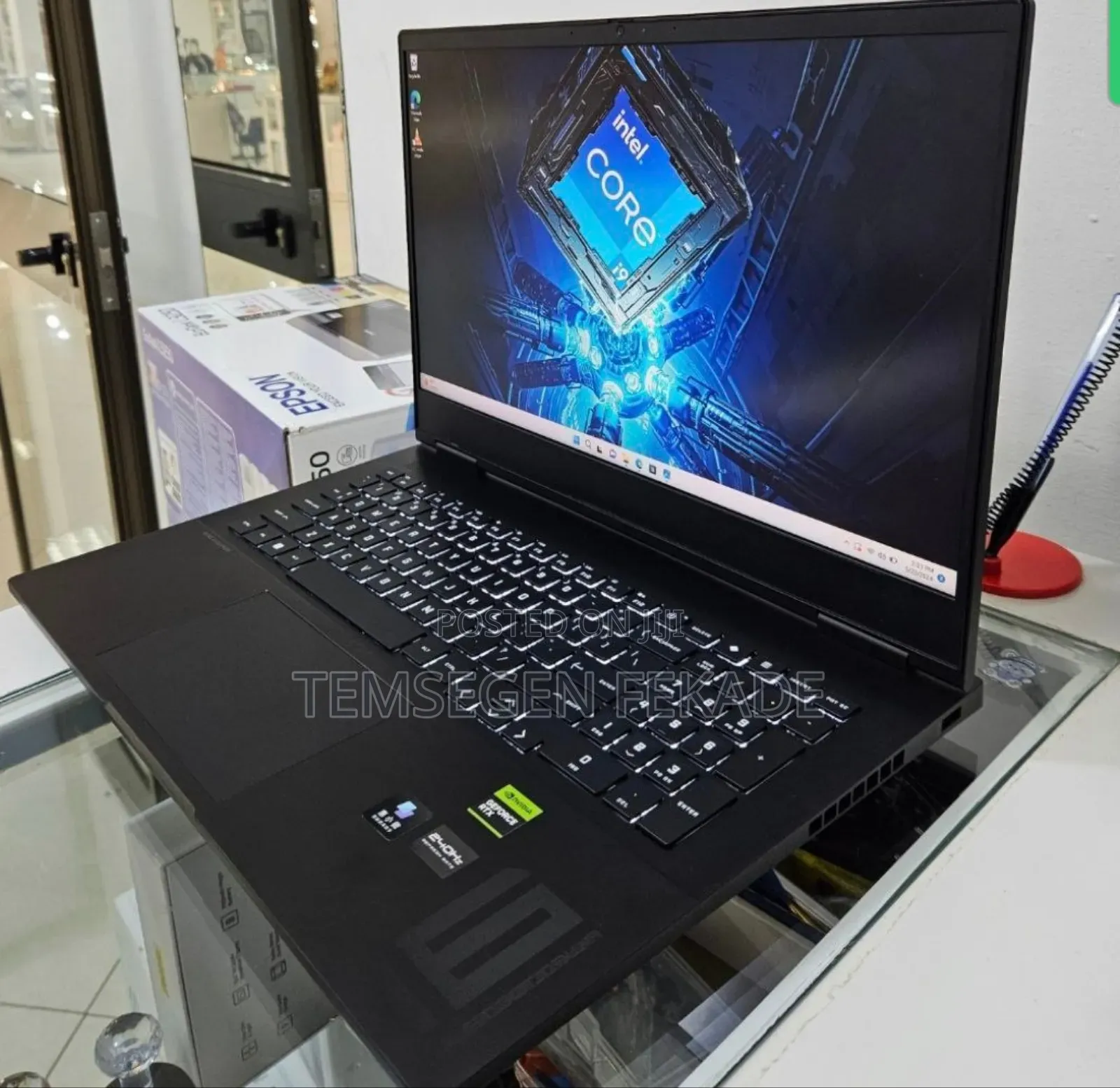 New Laptop HP Omen 16 16GB Intel Core i9 SSD 1T