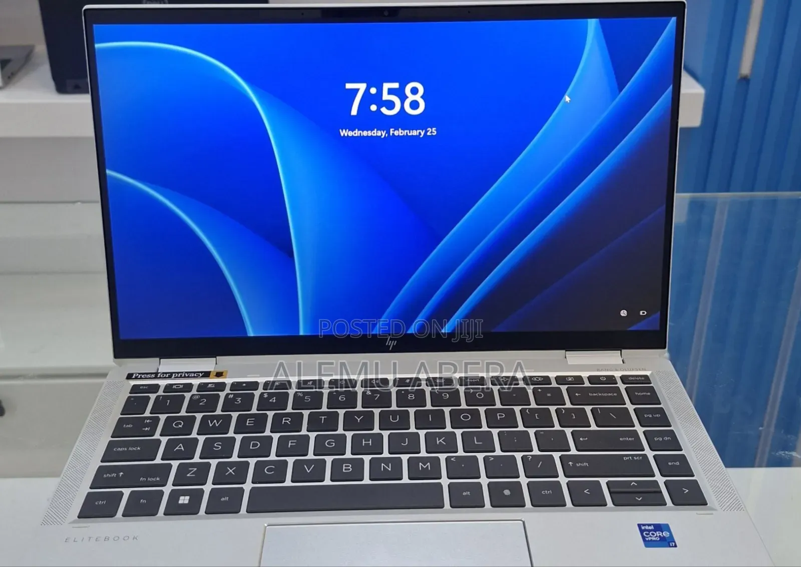 New Laptop HP EliteBook 1040 G8 32GB Intel Core i7 SSD 512GB
