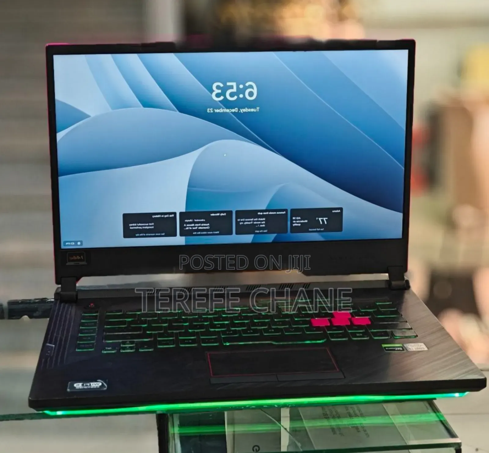 New Laptop Asus ROG Strix G15 G512 16GB Intel Core i7 SSD 512GB