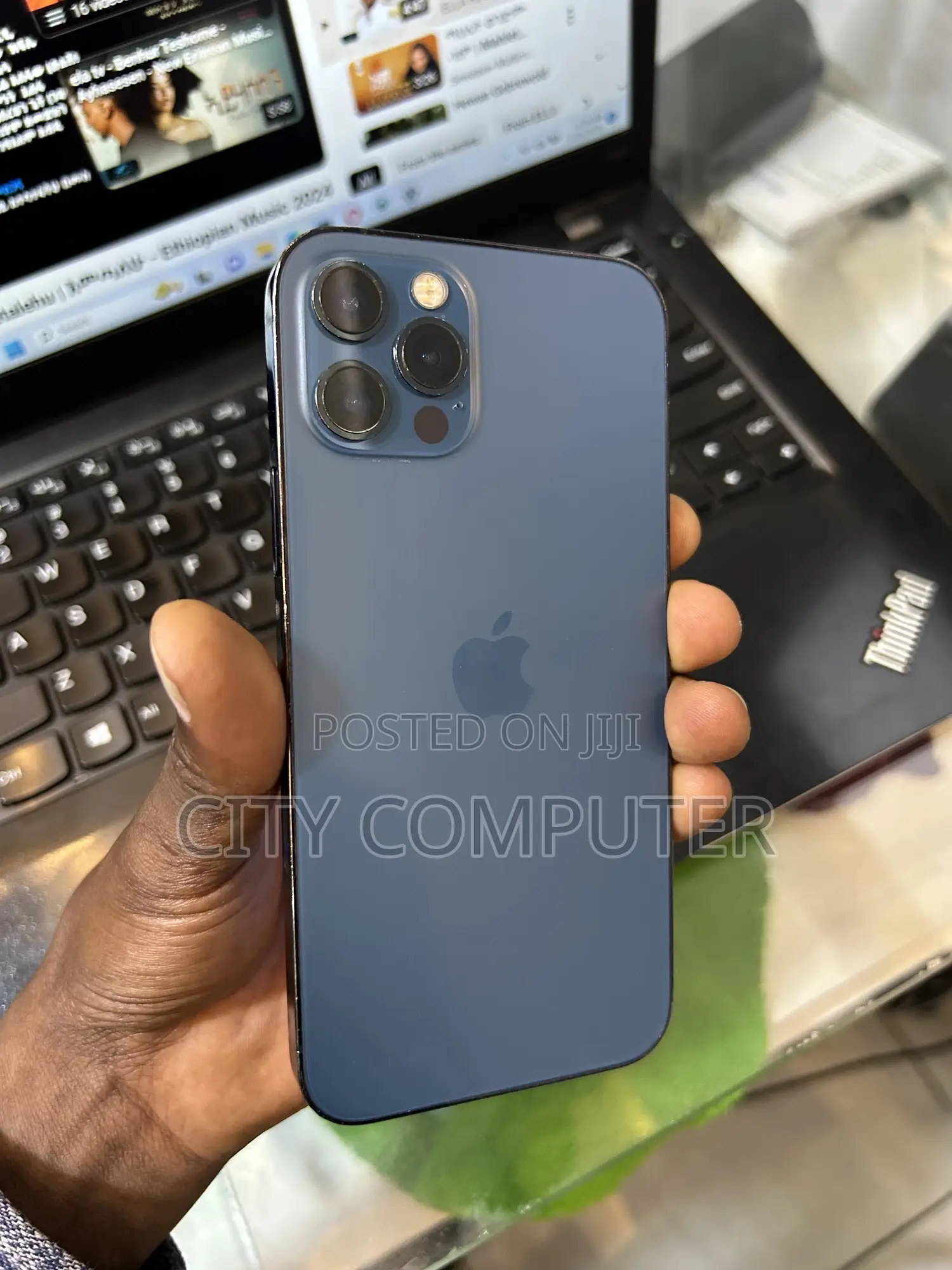 New Apple iPhone 12 Pro Max 256 GB Blue