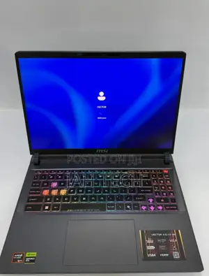 New Laptop MSI Vector 16 HX AI A2XWIG 16GB AMD Ryzen 9 SSD 1T