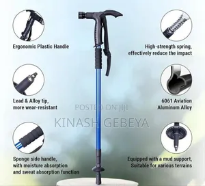 Top Quality Almunium Telescopic Crutch