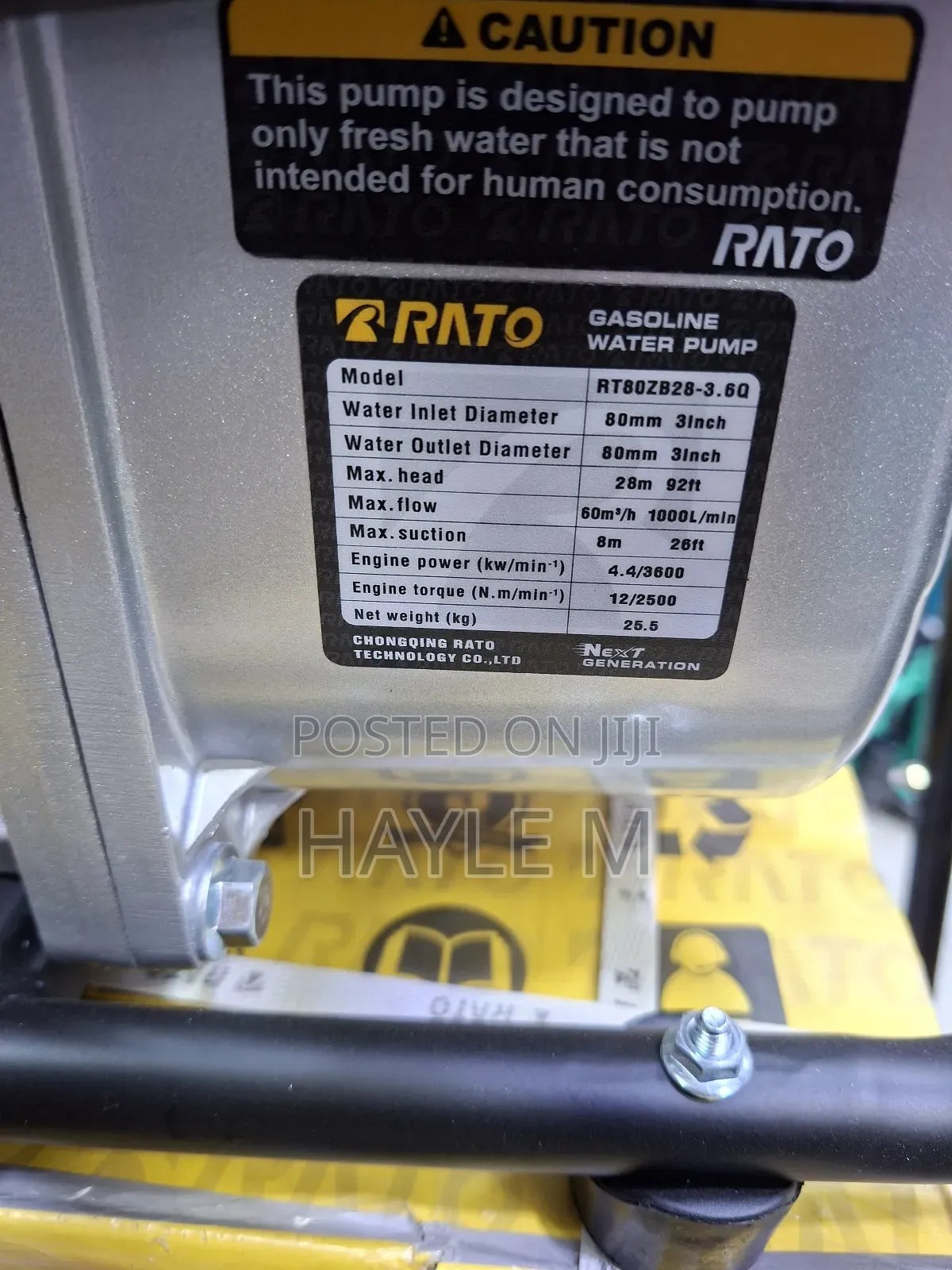 Rato Water Pump 3inch