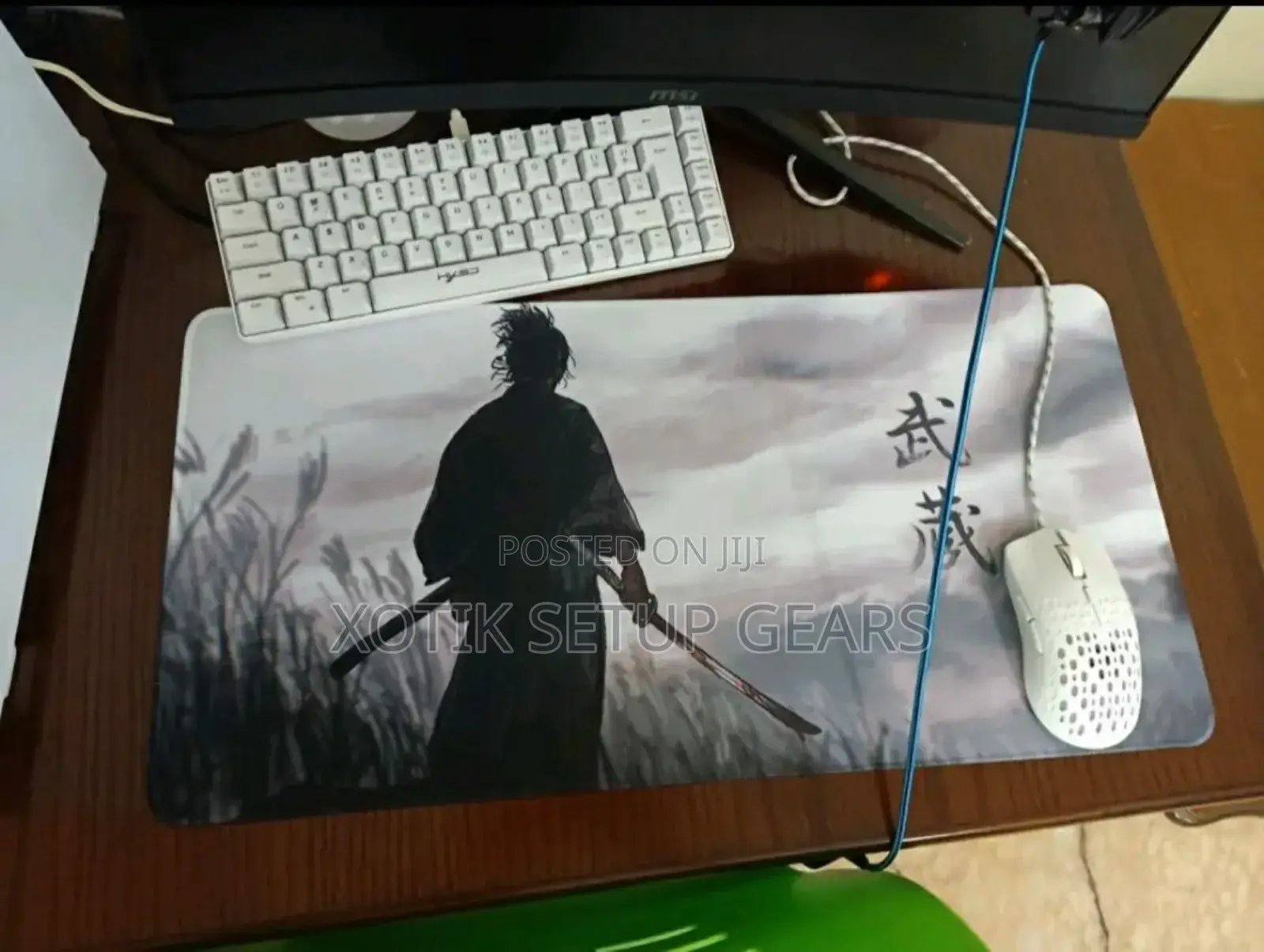Miyamoto Musashi Japanese Samurai Themed Mouse Pad - Desk Mat