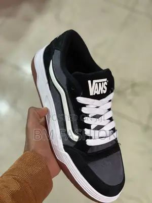 Vans Hylane Sneakers in a Black and Grey Colorway