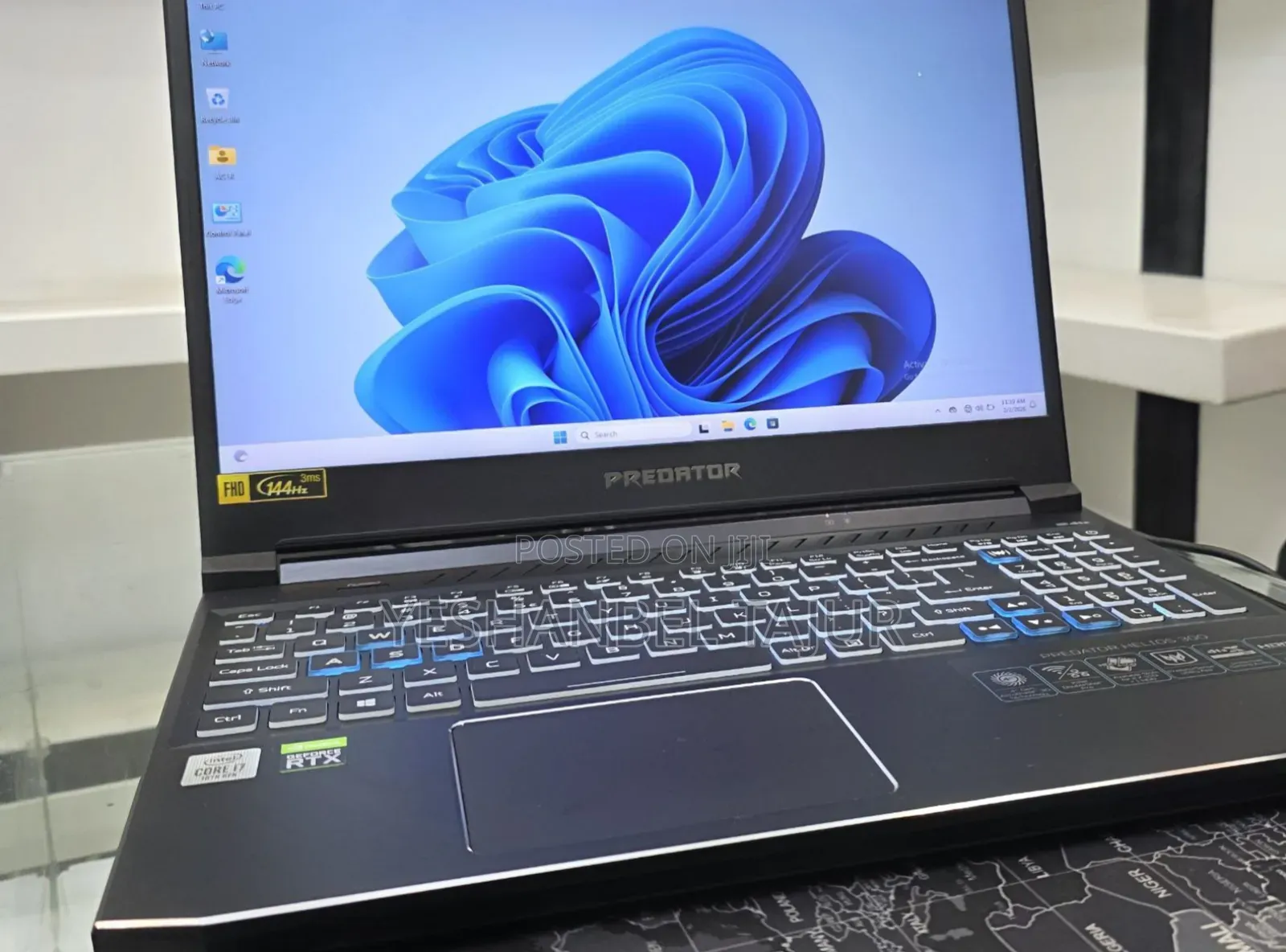 New Laptop Acer Predator Helios 300 16GB Intel Core i7 SSD 512GB