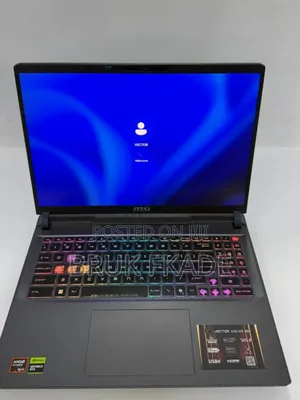 New Laptop MSI Vector 16 HX AI A2XWIG 16GB AMD Ryzen 9 SSD 1T