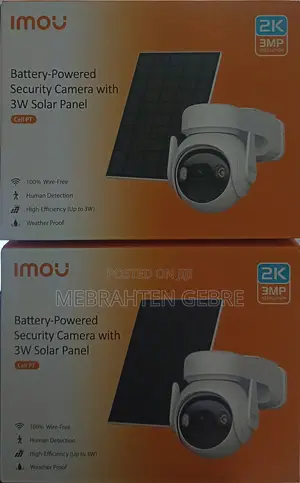 Cell Pt - Battery Powered CCTV Camera
