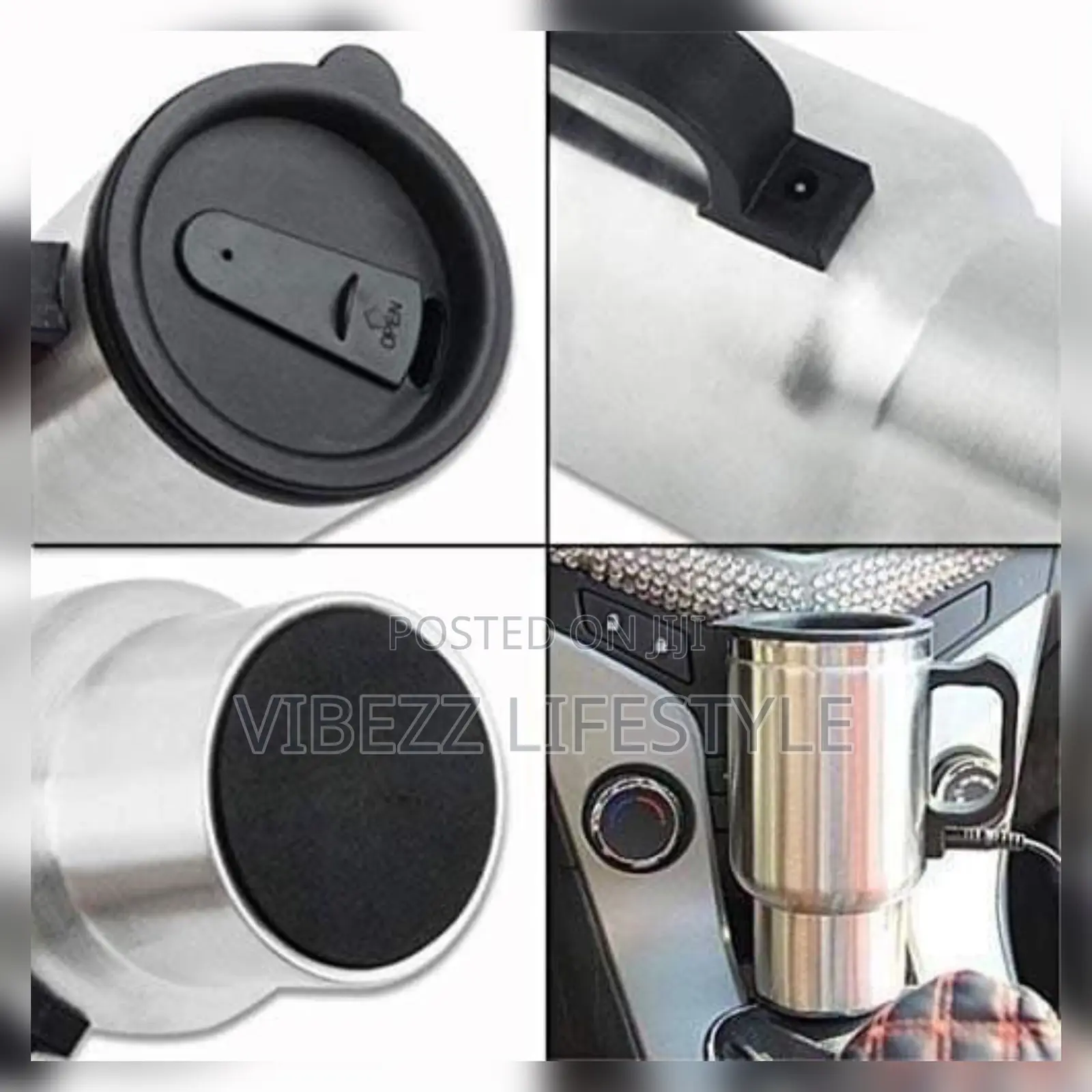 Smart Car Heating Cup - Keep Your Coffee Hot While Driving