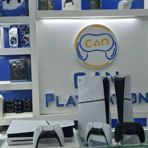 Playstation 5(Slim Disk) Brand New With Black Joystick በጣም ሚያምር እቃ