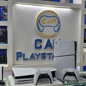 Video Game Console Ps5slim Disk Version ለቤትም ይሆናል