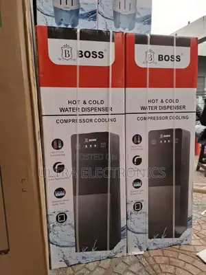 Boss Hot Cold Water Dispenser. Features Compressor Cooling