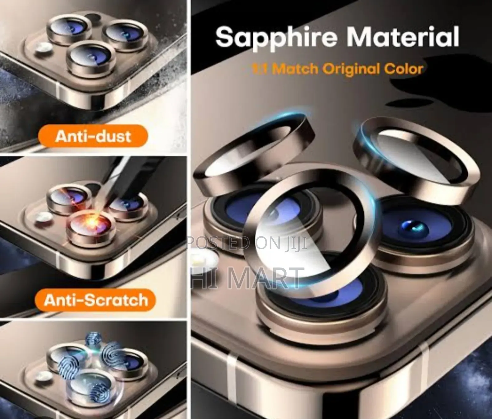 Premium Metal Camera Lens Protector