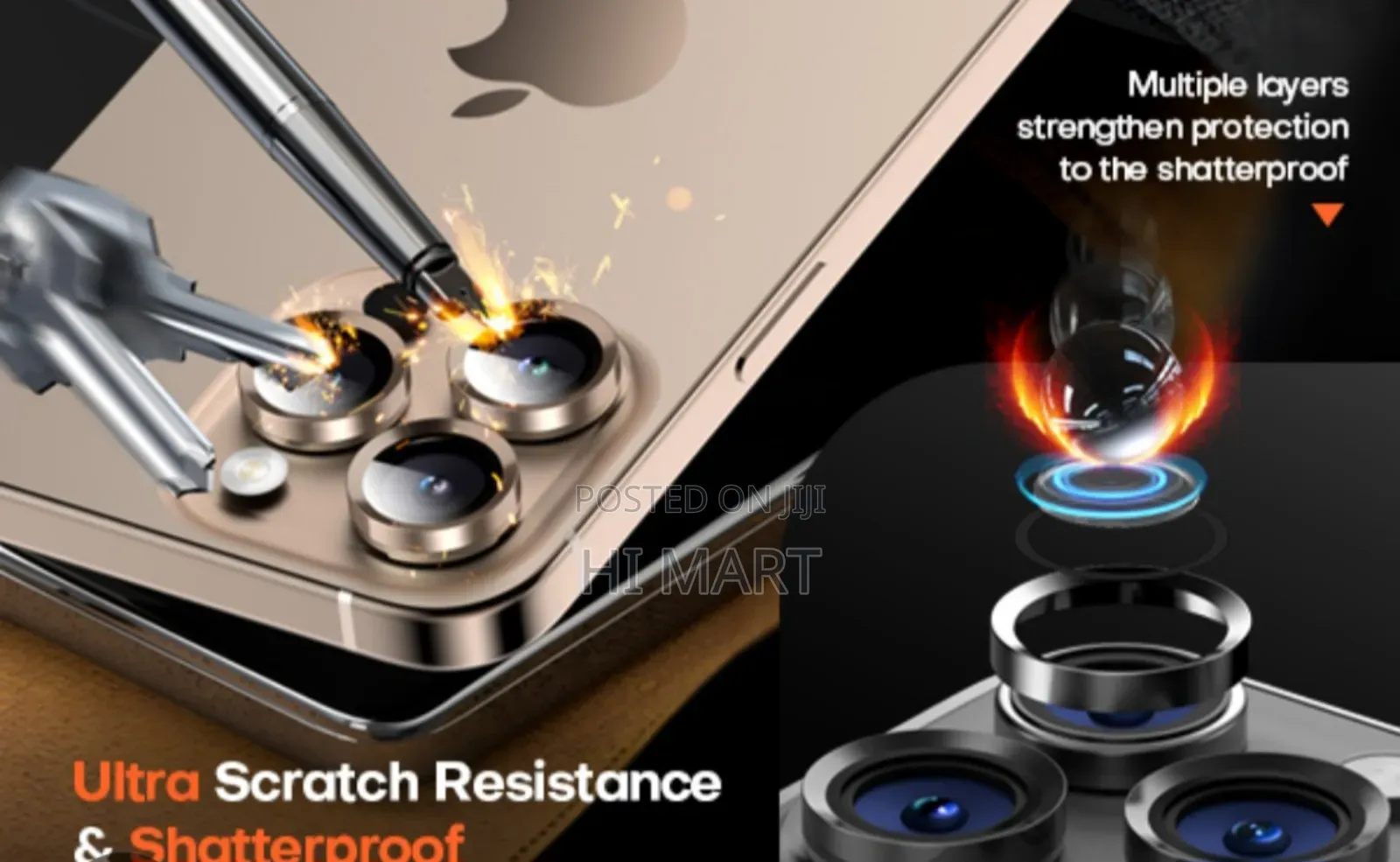 Premium Metal Camera Lens Protector
