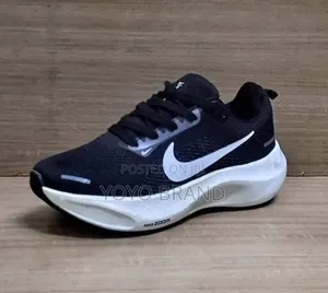 New Arrived Nike Unisex Black/White Strip Fashion Running Shoes