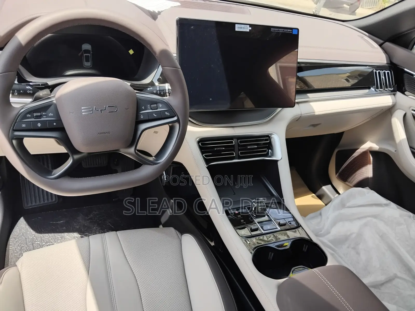 New BYD Song Plus 2025 White
