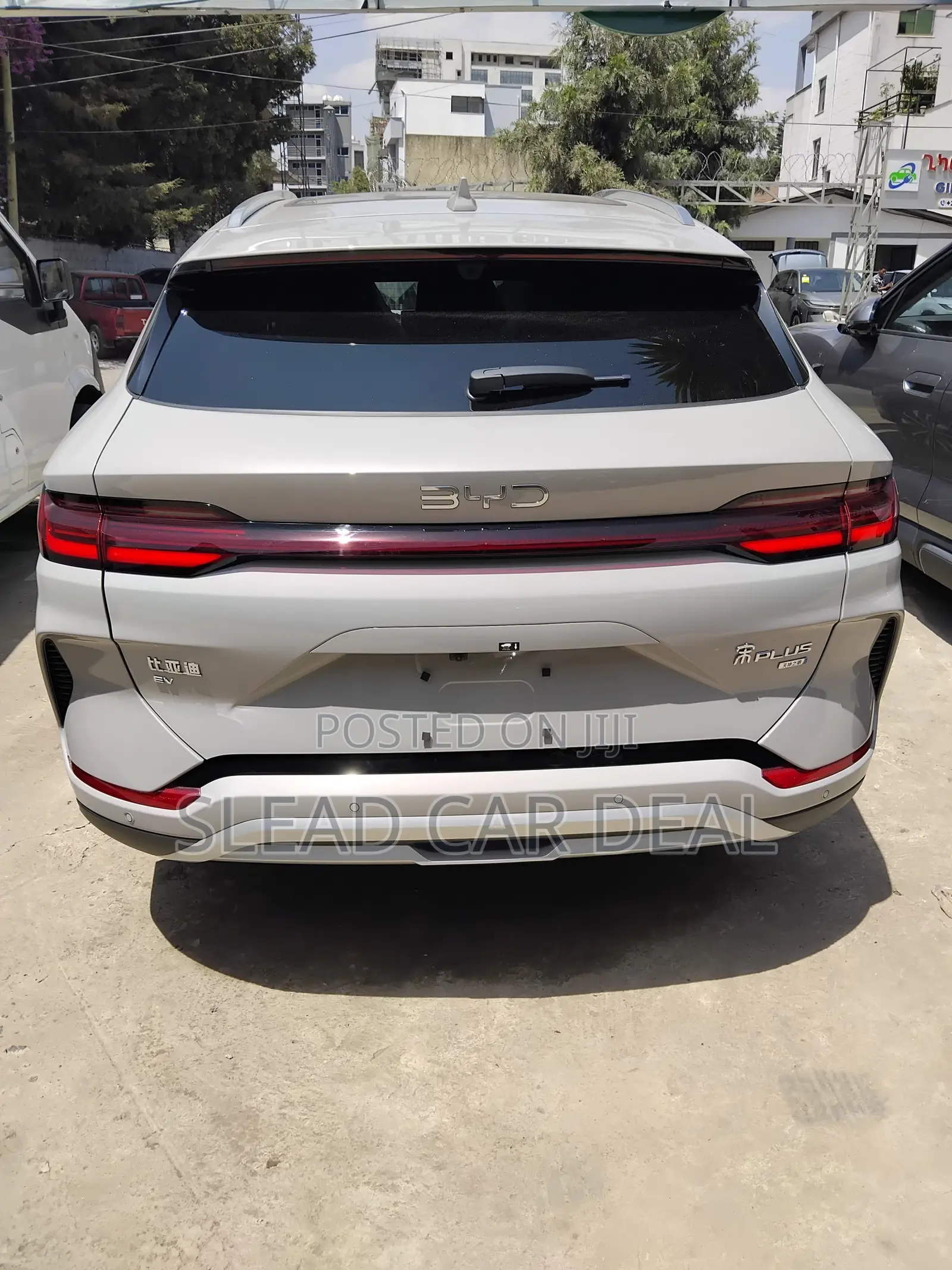 New BYD Song Plus 2025 White