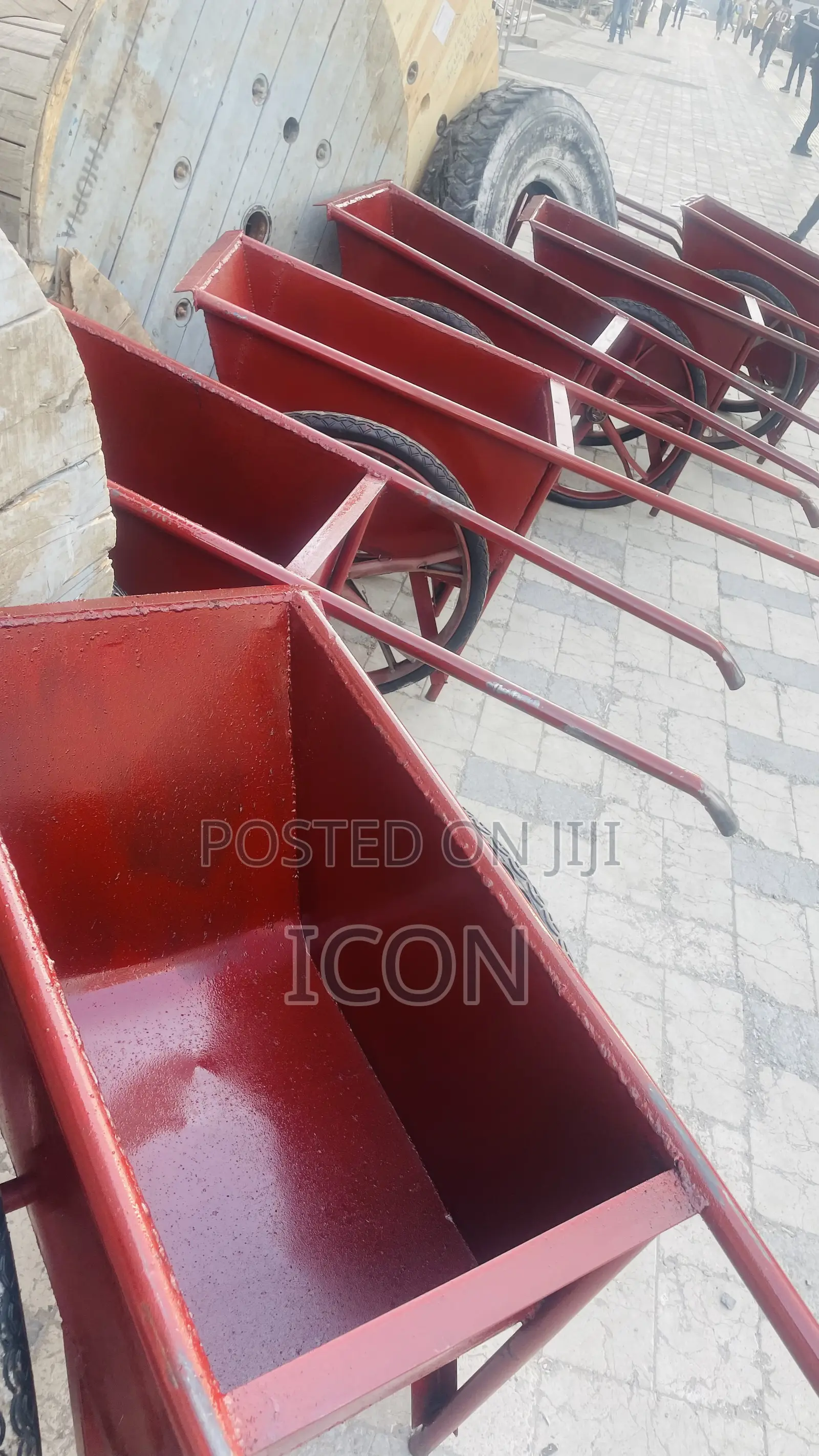 Concrete Wheelbarrow China Gari የ ኮንክሪት ጋሪ የግንባታ ጋሪ(Heavy Duty)