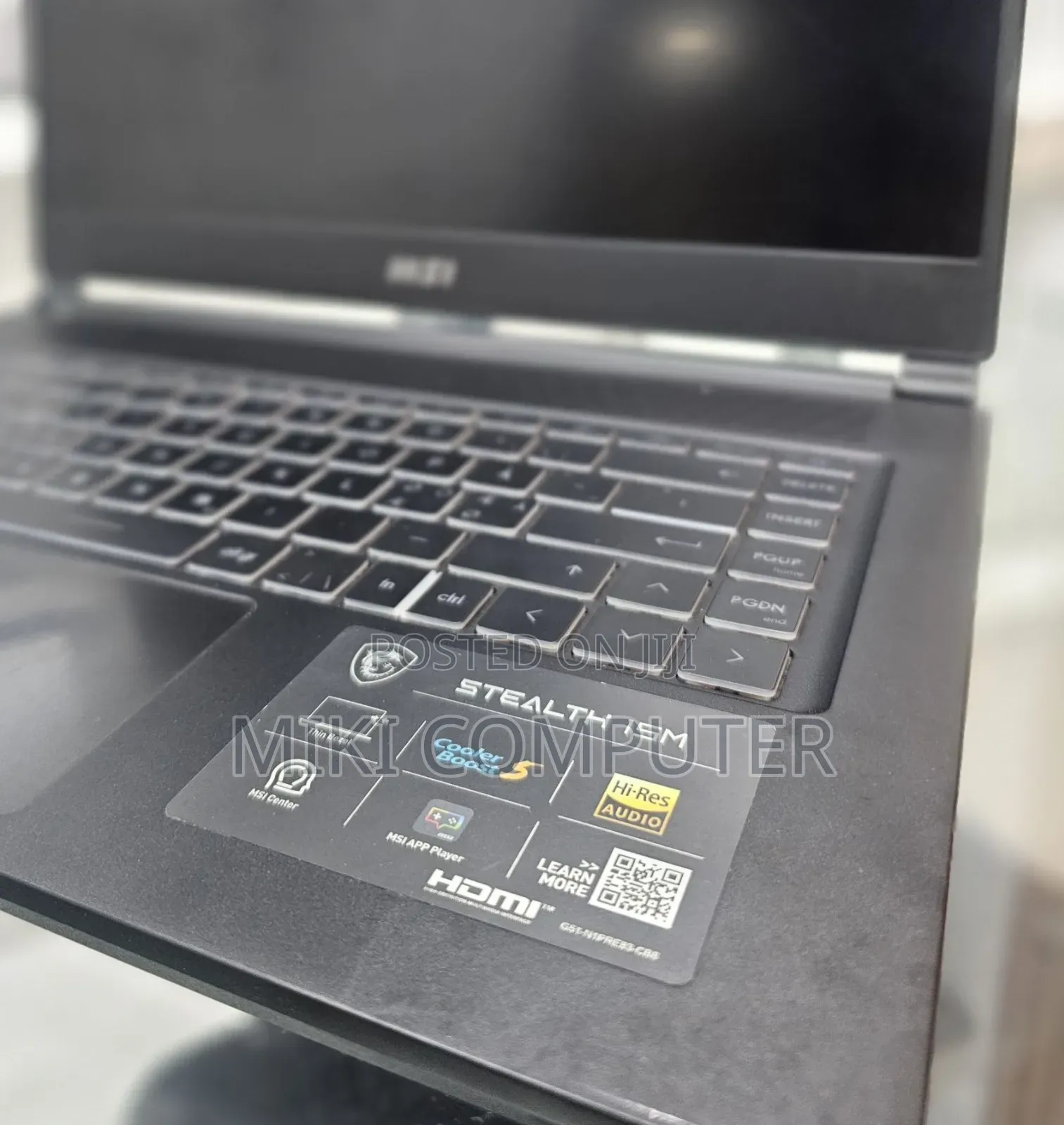 New Laptop MSI Stealth 16 AI Studio 16GB Intel Core i7 SSD 512GB