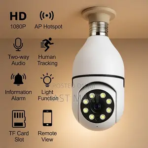 360° Bulb Camera 2.4g 5g Wireless Light Bulb Security C