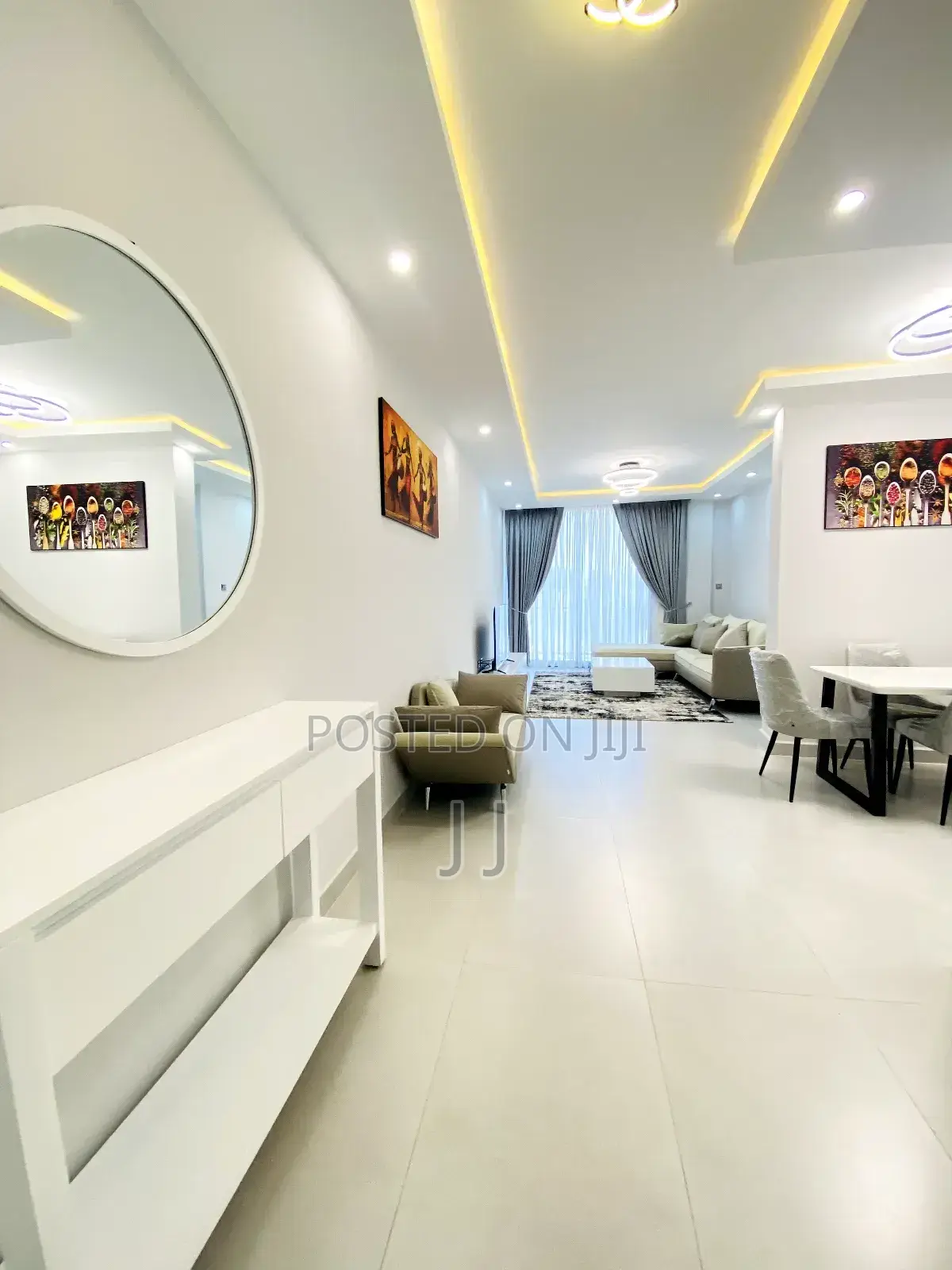 Furnished 1bdrm Apartment in Bole for rent