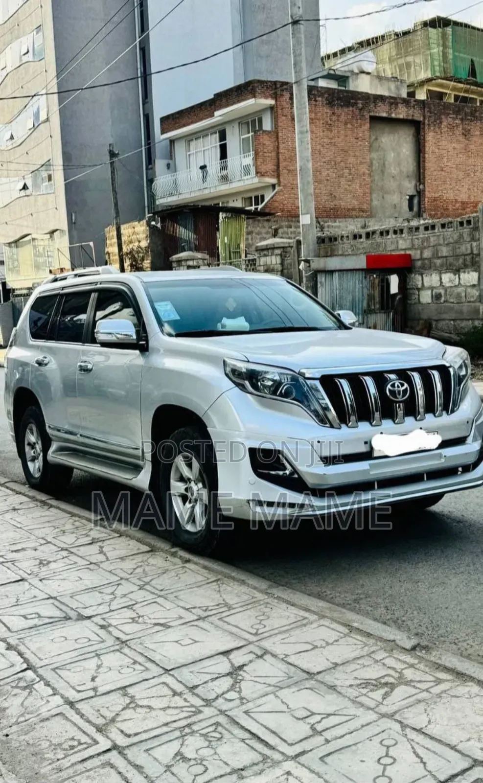 Toyota Land Cruiser Prado 2016 Silver