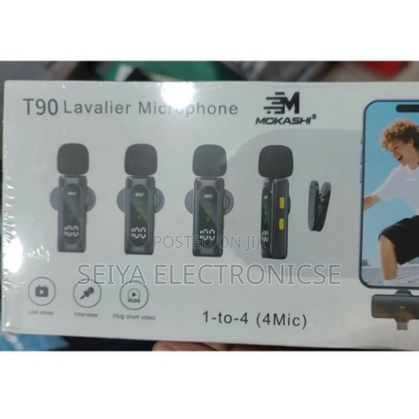 T90 Lavalier Microphone Is A Wireless,
