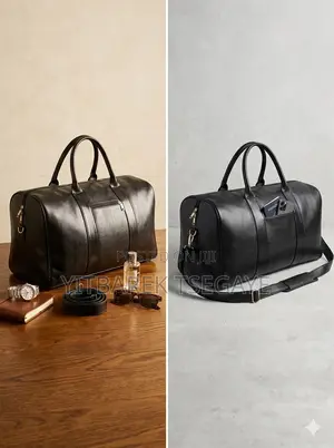 Leather Gym Bag