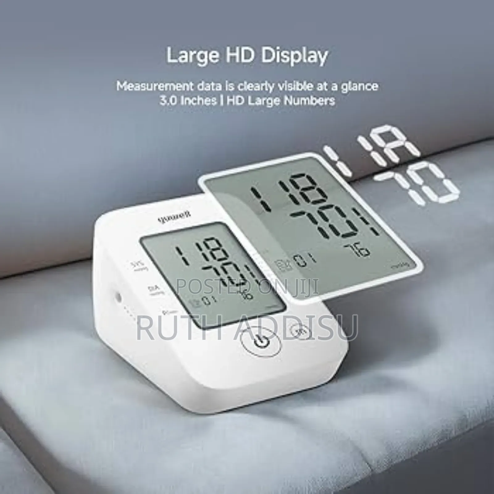Yuwell Bpm Ye660d Blood Pressure Monitor Bp Moonitor Brand New