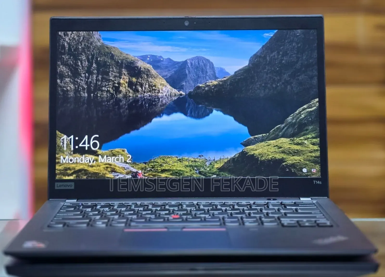 New Laptop Lenovo ThinkPad T14 G1 16GB AMD Ryzen 5 SSD 256GB