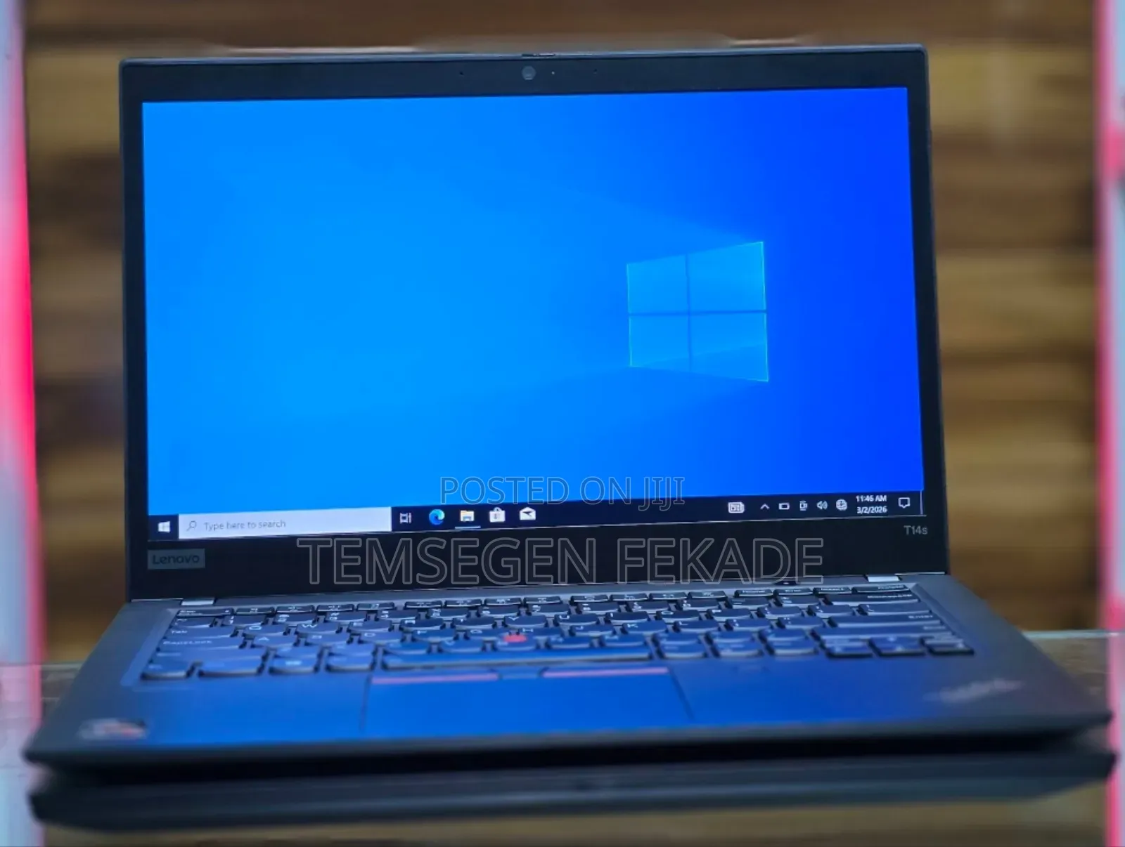 New Laptop Lenovo ThinkPad T14 G1 16GB AMD Ryzen 5 SSD 256GB