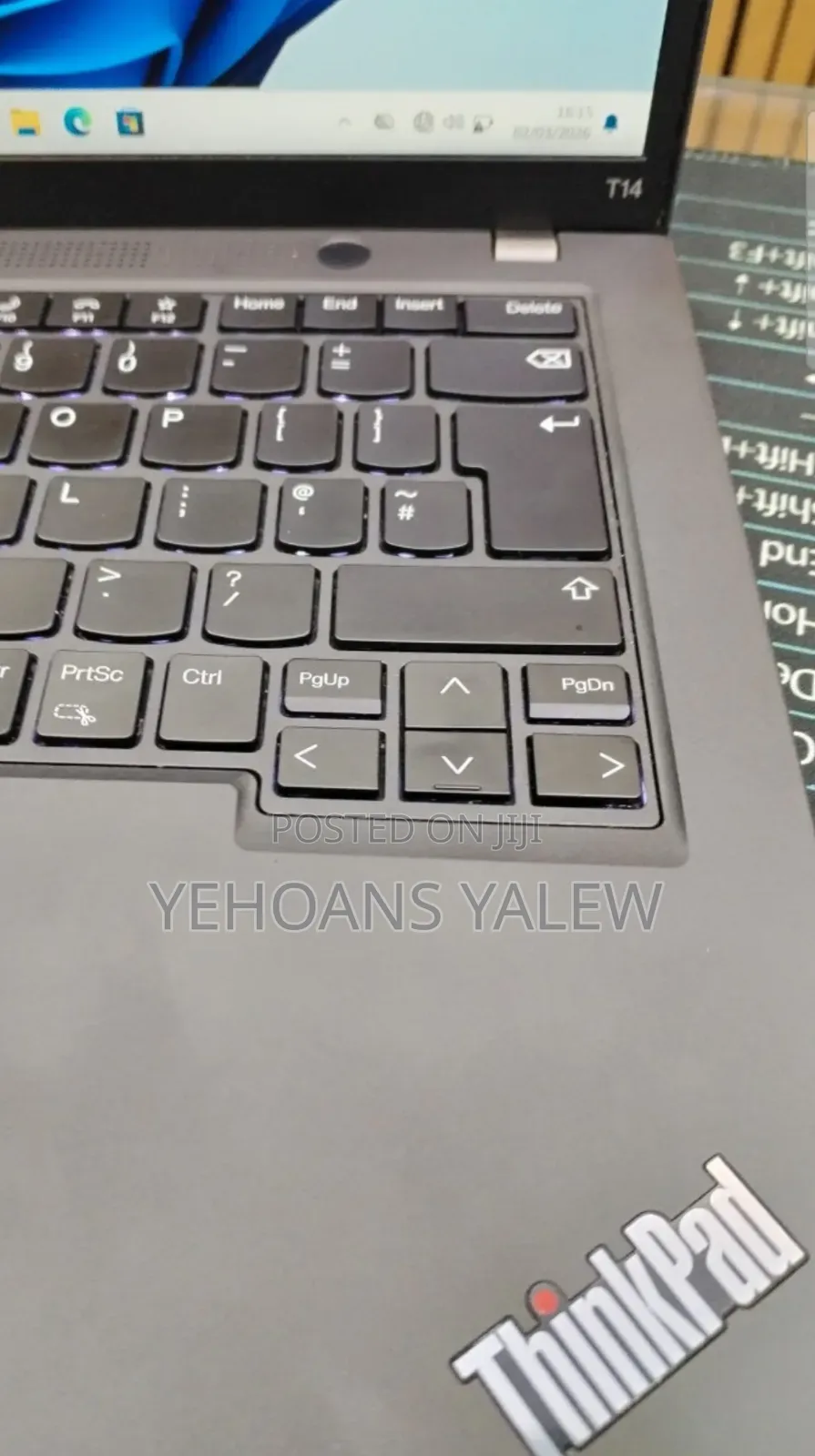 New Laptop Lenovo ThinkPad T14 16GB Intel Core i7 SSD 512GB