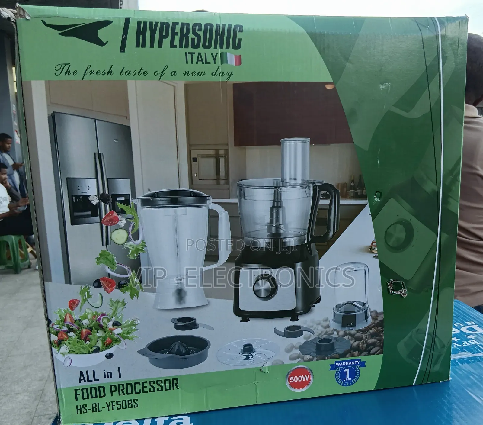 Original Juicer Hypersonic Italy The Fresh Taste All in 1 Food 500w