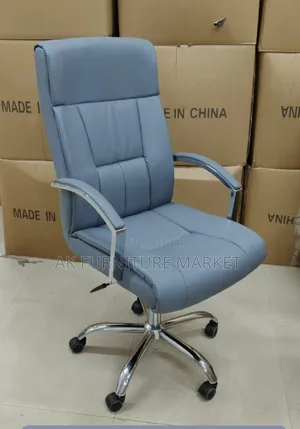 Leather High Back Chair (Luxury)