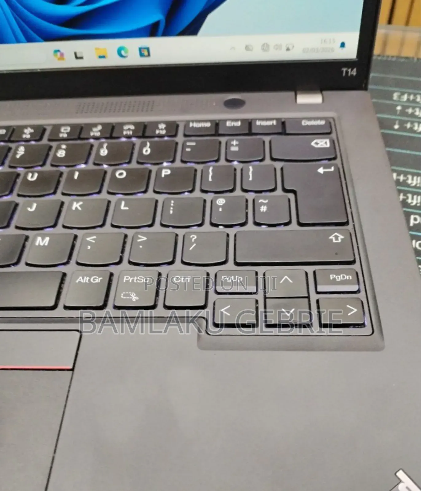 New Laptop Lenovo ThinkPad T14 16GB Intel Core i7 SSD 512GB