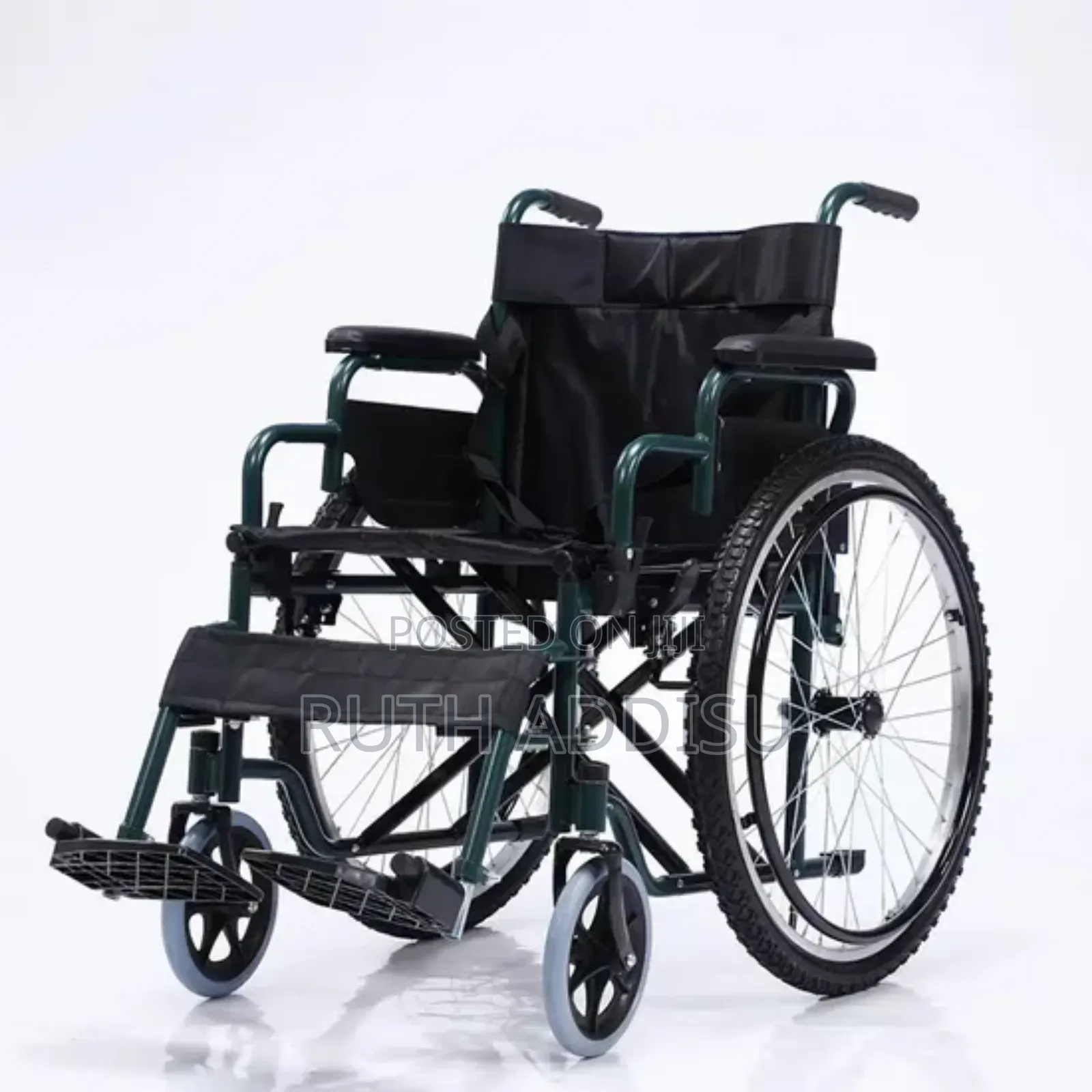 Silent Driving Low-Noise Tire Manual Wheelchair With 24 Almunium